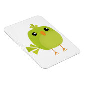 Green Bird Cartoon Magneet (Rechterzijde)