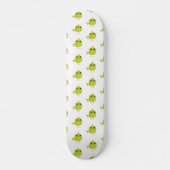 Green Bird Cartoon Persoonlijk Skateboard (Voorkant)