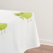 Green Bird Cartoon Tafelkleed (Voorbeeld)