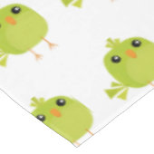 Green Bird Cartoon Tafelkleed (Gekanteld)