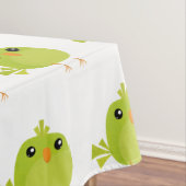 Green Bird Cartoon Tafelkleed (Voorbeeld)