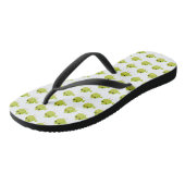 Green Bird Cartoon Teenslippers (Schuin)