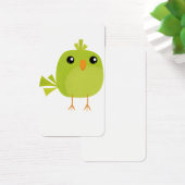 Green Bird Cartoon Visitekaartje (Bureau)