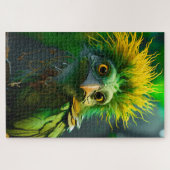 Green Bird Legpuzzel (Horizontaal)