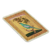 Green Bird, Mughal (gouache op papier) Magneet (Rechterzijde)