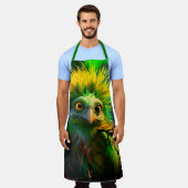 Green Bird Schort (Gedragen)