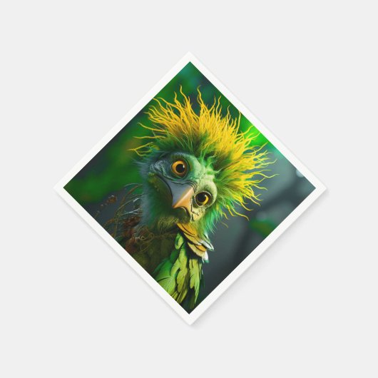 Green Bird Servet (Hoek)