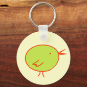 Green Bird Sleutelhanger (Voorkant)