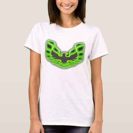 Green Bird Wings T-shirt (Voorkant)