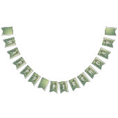 Green Birthday Party Vlaggetjes (Alle)