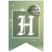 Green Birthday Party Vlaggetjes (Tweede vlag)