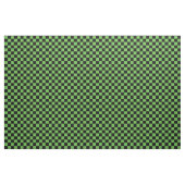 Green & Black Checkerboard Stof (Fat Quarter)