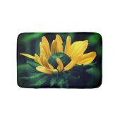 Green Black Eyed Susan Flower Badmat (Voorkant)