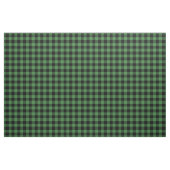 Green & Black Gingham Plaid Stof (Fat Quarter)
