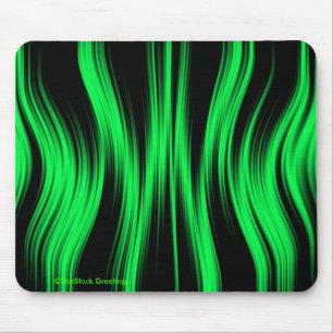 Green Black Neon Mousepad Muismat