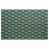 Green Black Retro Dump Trump Stof (Yard (91,4 cm))