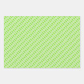 Green, Black & White Inpakpapier Vel (Voorkant 2)