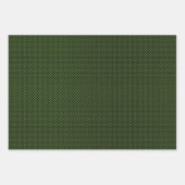 Green, Black & White Inpakpapier Vel (Voorkant 3)