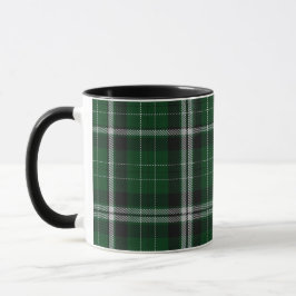 Green Black White Tartan Pset Mok