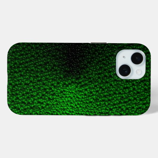 Green Blobs Case-Mate iPhone Case (Achterkant (horizontaal))