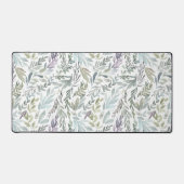 Green Blue Botanical Watercolor  Bureaumat (Voorkant)