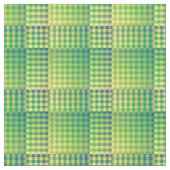 Green Blue Checker Abstract Pattern Stof (Close Up)