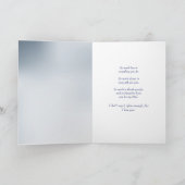 Green Blue Ferns en Duck Vaderdag Kaart (Binnen)