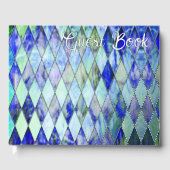 Green & Blue Gastenboek (Voorkant)