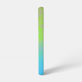 Green Blue Gradient Minimal Samsung Galaxy Hoesje (Linkerkant)
