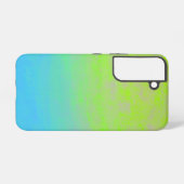 Green Blue Gradient Minimal Samsung Galaxy Hoesje (Achterkant horizontaal)