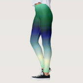 Green Blue Ombre Leggings (Links)