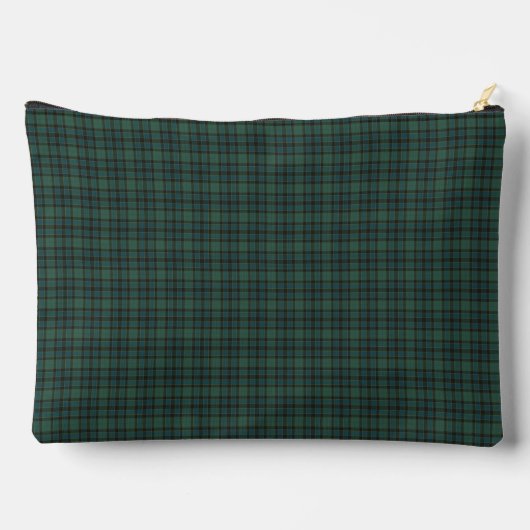Green Blue Plaid Tartan Pattern Etui (Achterkant)