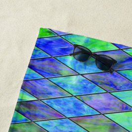 Green & Blue Strandlaken