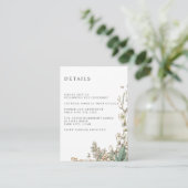 Green Bluebells BRUILOFT Hotel detail Accommodatie Informatiekaartje (Staand voorkant)