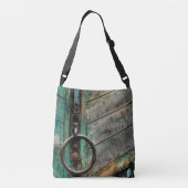 Green Boat Tas over de schouder canvas tas (Achterkant)