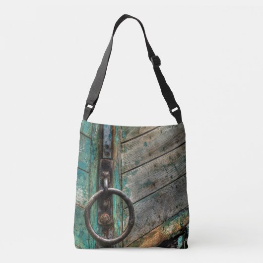 Green Boat Tas over de schouder canvas tas (Achterkant)