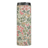 Green Boho Floral Mama Thermosbeker (Achterkant)