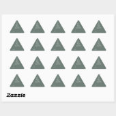 Green Boho kerstcadeau Sticker (Vel)