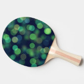Green Bokeh Abstract Tafeltennisbatje (Zijkant)