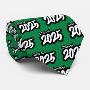 Green Bold Brush Klasse van 2025 Stropdas