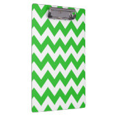 Green Bold Chevron Klembord (Rechts)