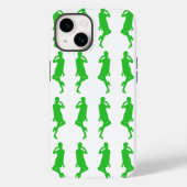Green Bold Mod Go Girls Case-Mate iPhone Case (Achterkant)