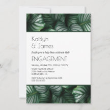 Green Botanical Engagement Party