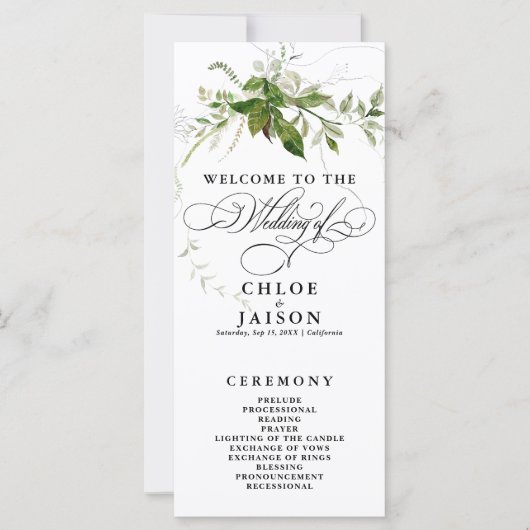 Green Botanicals Waterverf Kalligrafie Programma (Voorkant)