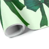 Green Bow - groen inpakpapier (Rol Hoek)