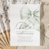 Green Bow het knopen van het Vrijgezellenfeest Kaart