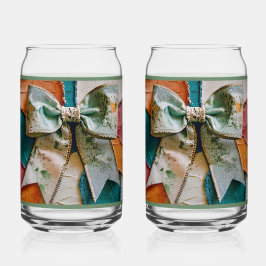 Green Bow Soda Glass Blikvorm Glas