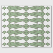 Green Bowties Cadeaupapier (Vlak)
