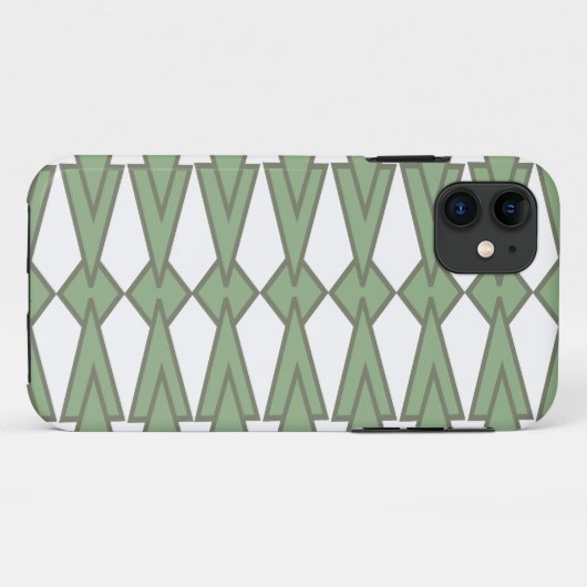 Green Bowties Case-Mate iPhone Case (Achterkant (horizontaal))