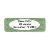 Green Bowties Etiket (Voorkant)